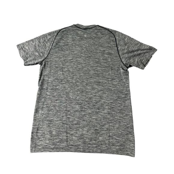 Lululemon Mens Medium T-Shirt Metal Vent Tech Short Sleeve Performance Gray - Picture 2 of 5
